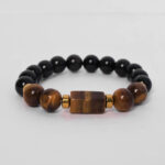 Tigers Eye with Black Obsidian